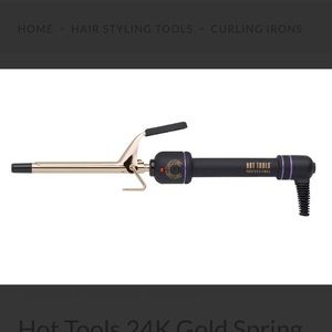 Hot Tools Spring Curling Iron - 1/2 Inch